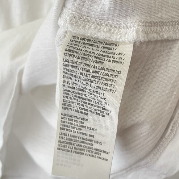 Abercrombie & Fitch Womens Y2K Henley Size M Rosette Moose Logo Twilight 2000s - Picture 5 of 9